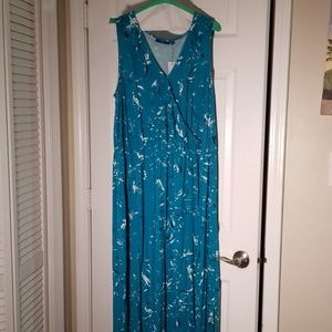 Teal Maxi Dress